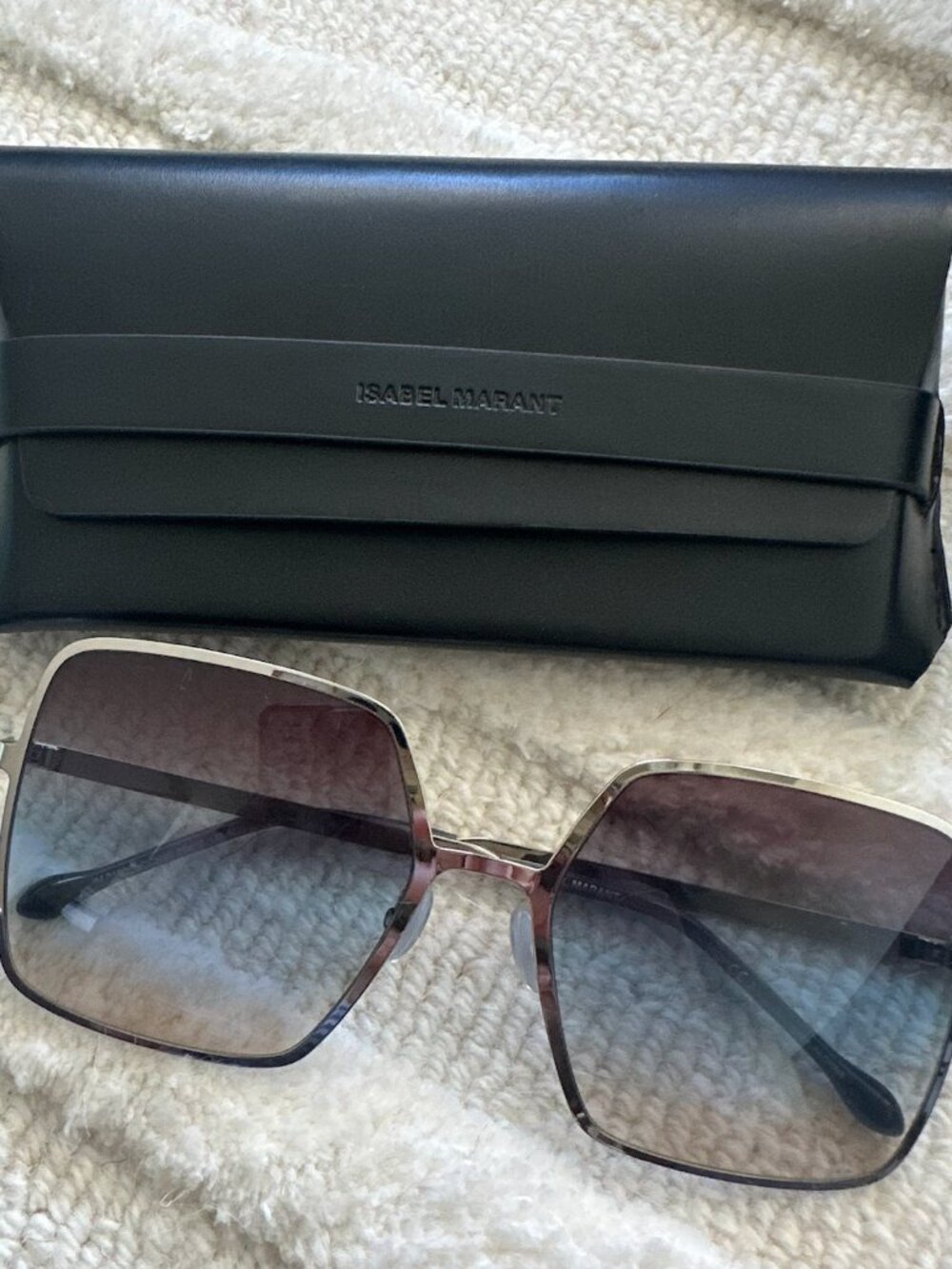 Isabel Marant Silver Gradient Sunglasses